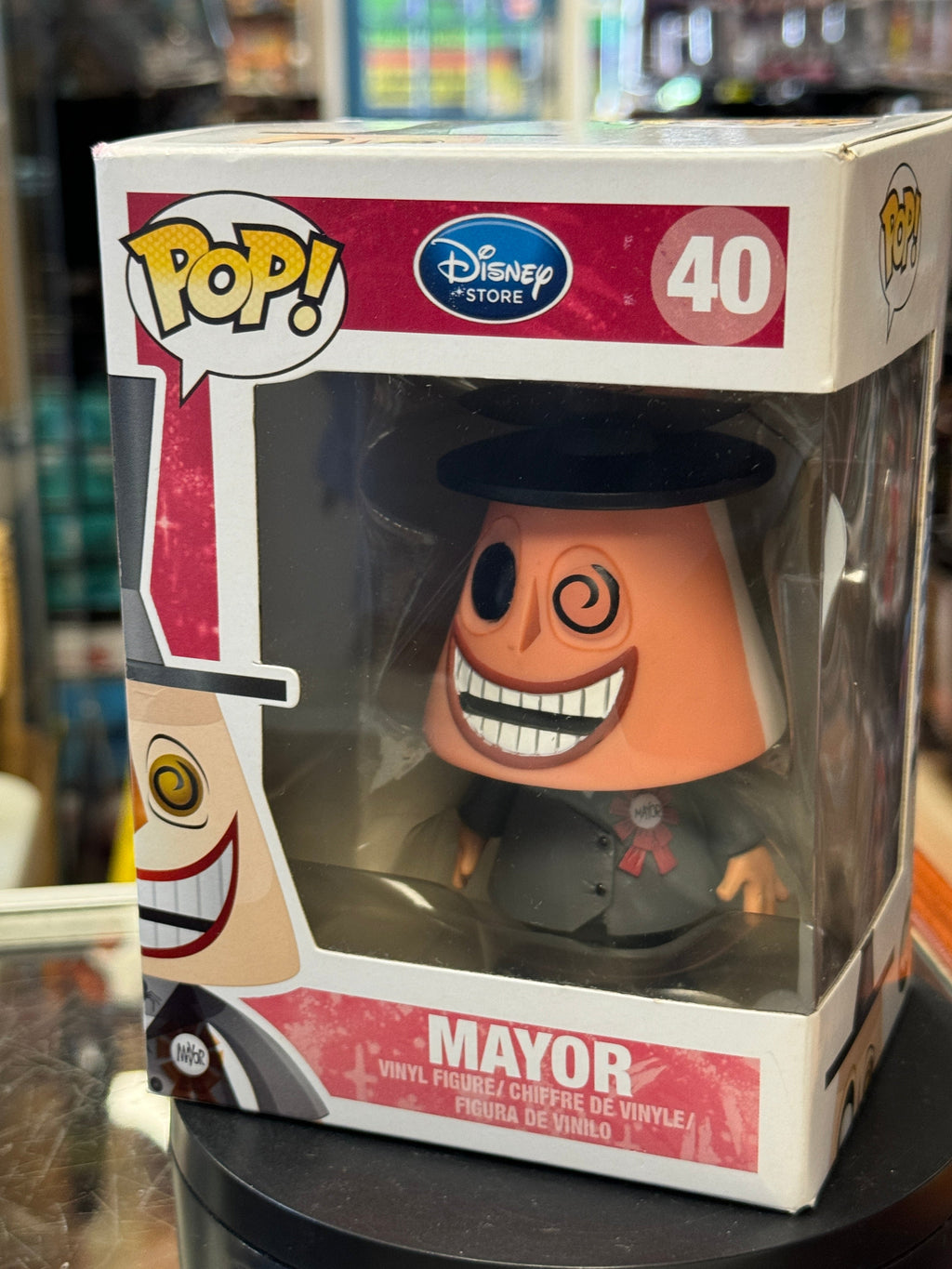 Mayor #40 (Funko Pop, Nightmare Before Xmas) DISNEY STORE product image 4, provided for visual reference and product detail