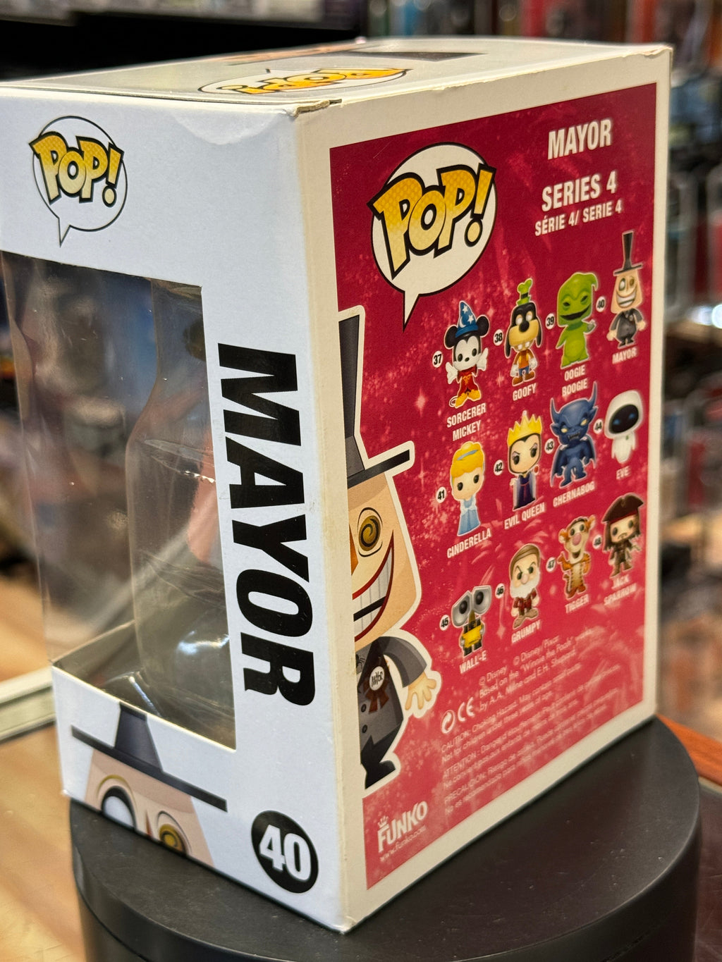 Mayor #40 (Funko Pop, Nightmare Before Xmas) DISNEY STORE product image 5, provided for visual reference and product detail