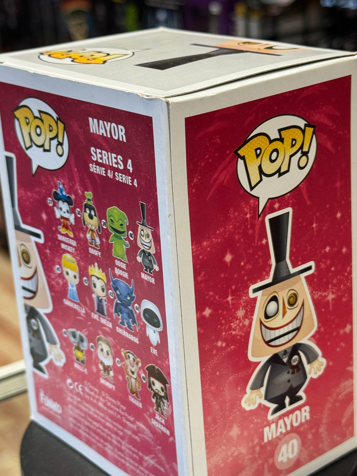 Mayor #40 (Funko Pop, Nightmare Before Xmas) DISNEY STORE product image 11, provided for visual reference and product detail