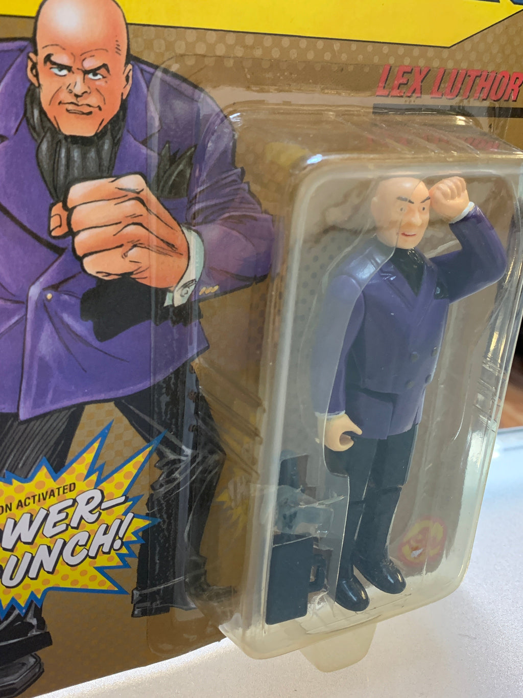 Lex Luthor (Vintage DC Super Heroes, Toybiz) SEALED product image 4, provided for visual reference and product detail review