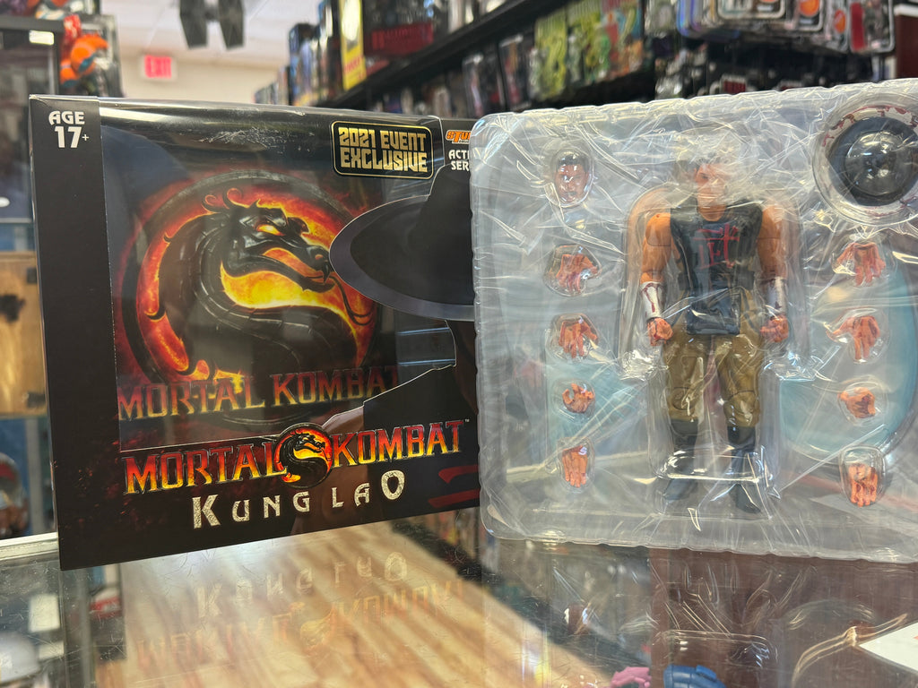 Kung Lao Bloody Version (Mortal Kombat, Storm Collectibles) Open Box Complete product image 2, provided for visual reference