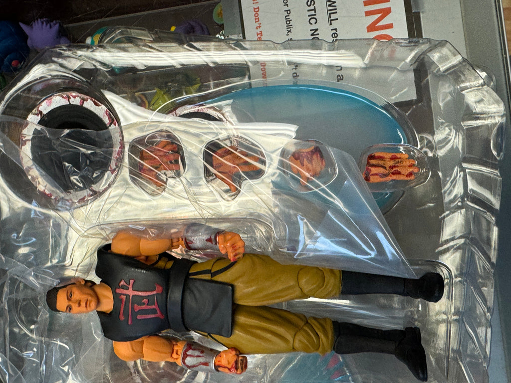 Kung Lao Bloody Version (Mortal Kombat, Storm Collectibles) Open Box Complete product image 5, provided for visual reference
