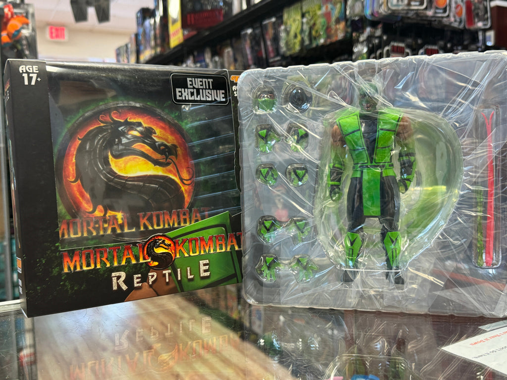 Reptile Event Exclusive (Mortal Kombat, Storm Collectibles) Open Box Complete product image 2, provided for visual reference