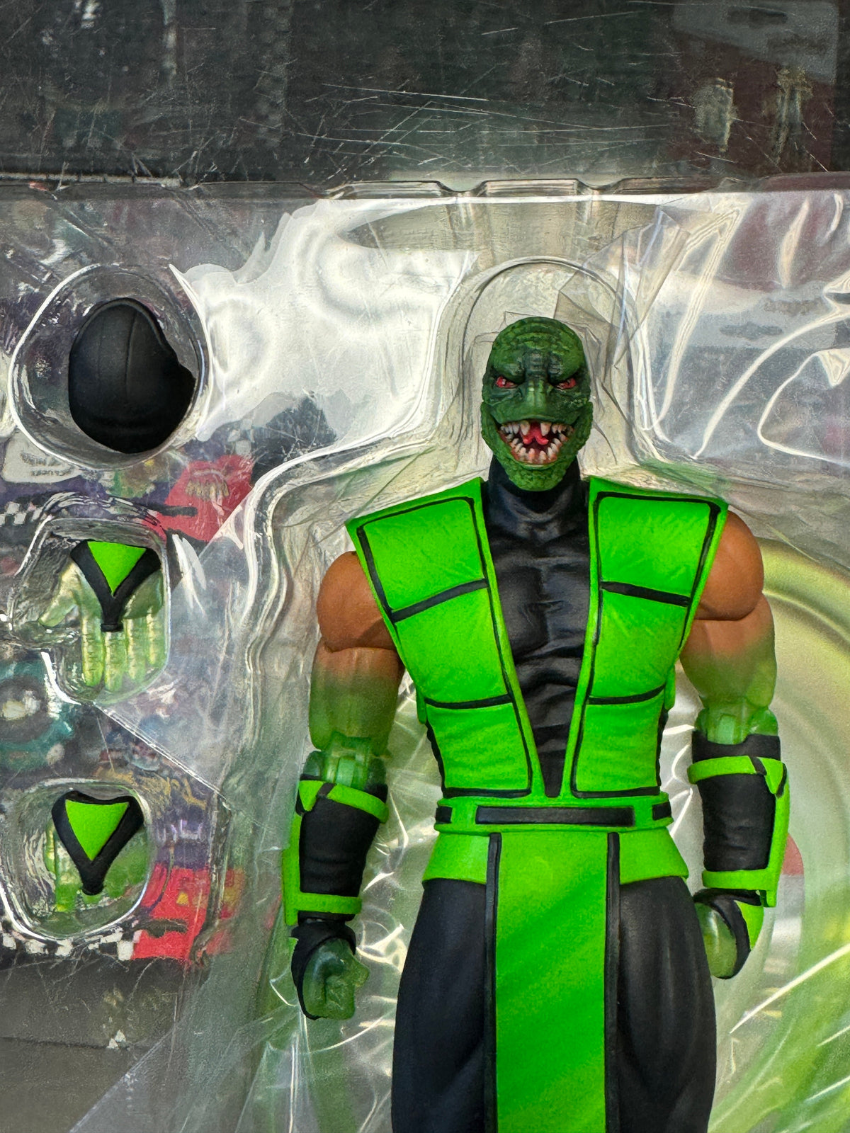 Reptile Event Exclusive (Mortal Kombat, Storm Collectibles) Open Box Complete product image 7, provided for visual reference