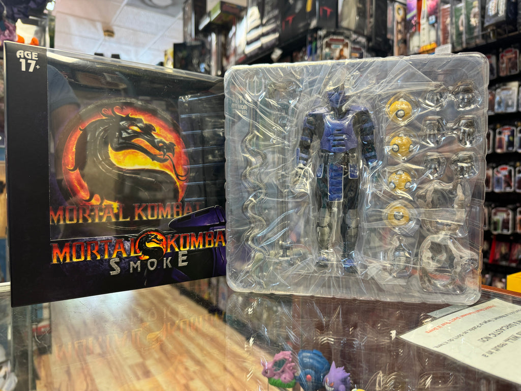 Cyborg Smoke (Mortal Kombat, Storm Collectibles) Open Box Complete product image 1, provided for visual reference and