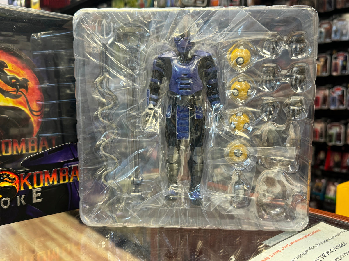 Cyborg Smoke (Mortal Kombat, Storm Collectibles) Open Box Complete product image 3, provided for visual reference and