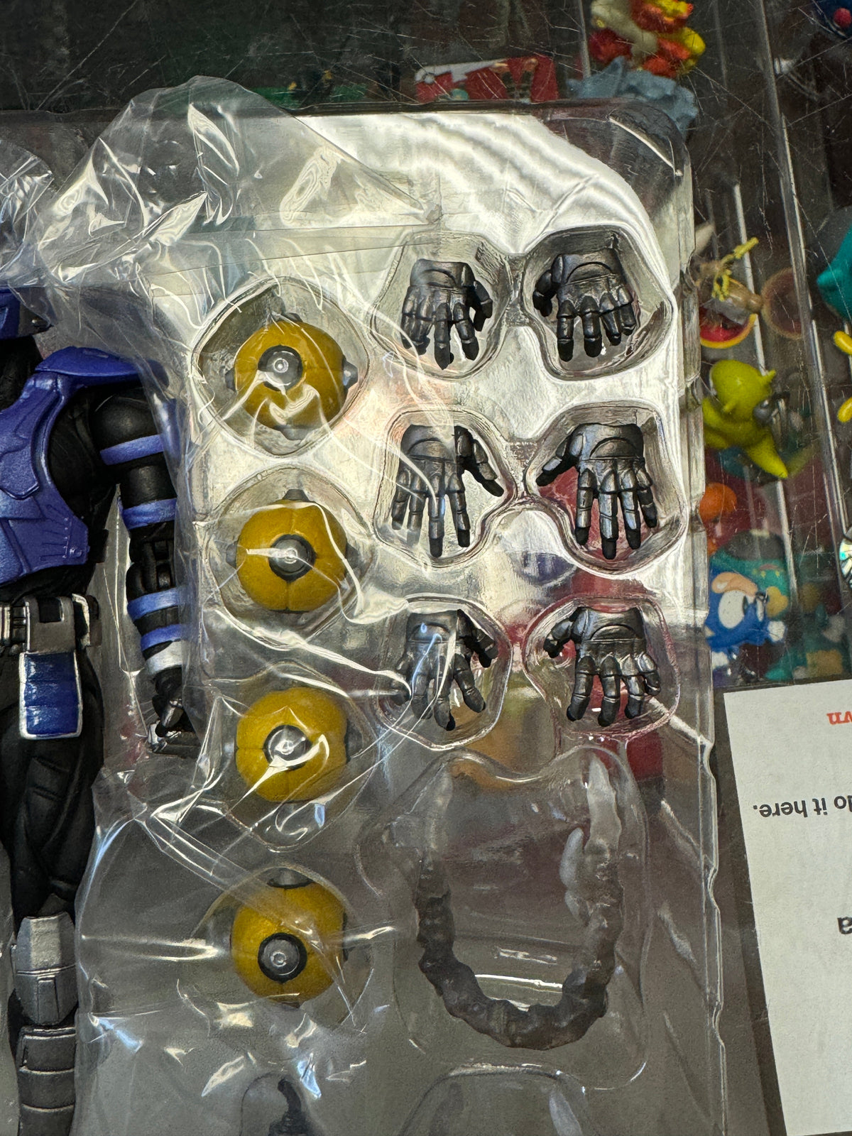 Cyborg Smoke (Mortal Kombat, Storm Collectibles) Open Box Complete product image 7, provided for visual reference and