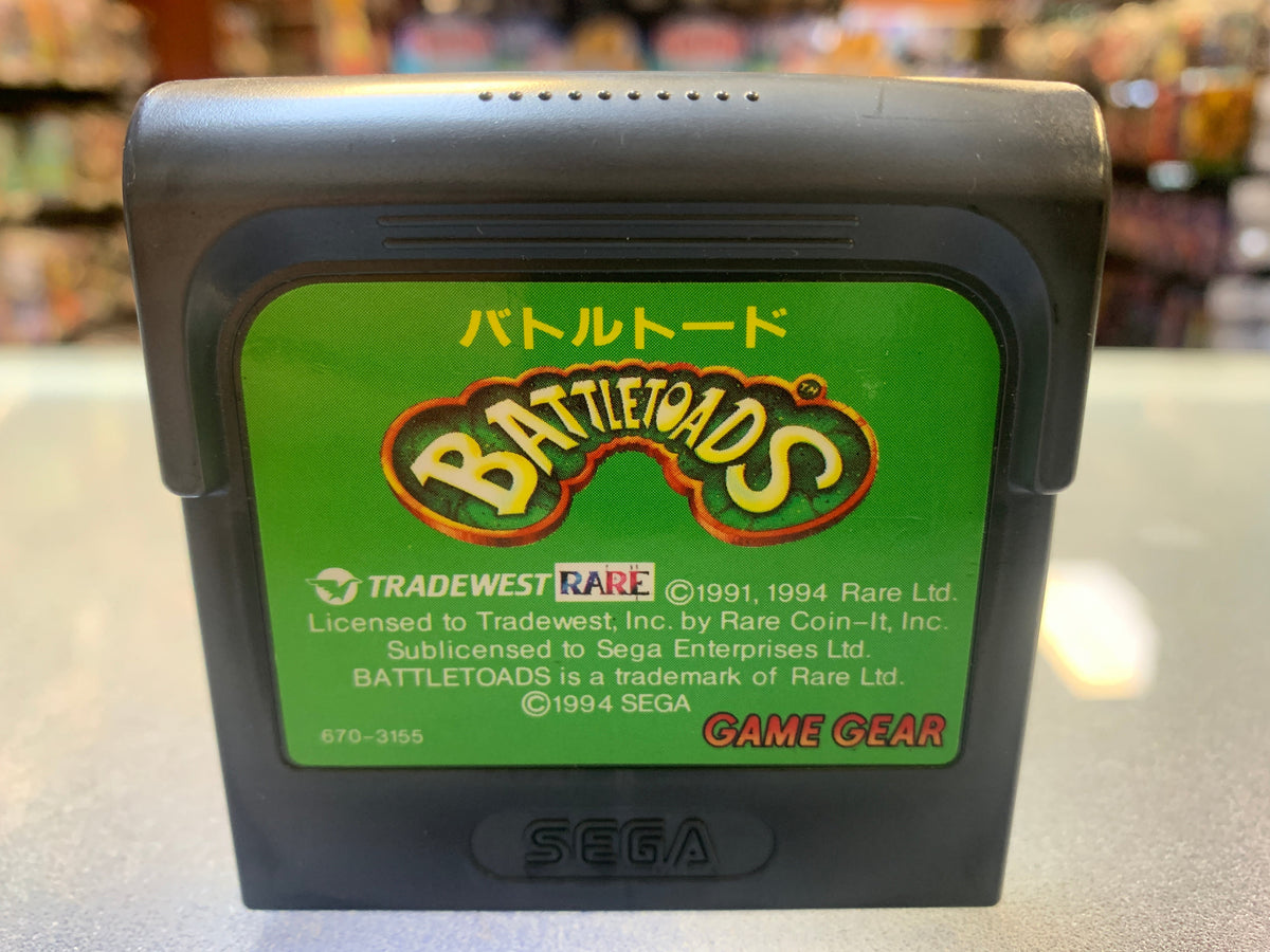 Battle Toads (SEGA Game Gear, Video Game) Tested Working product image 1, provided for visual reference and product detail