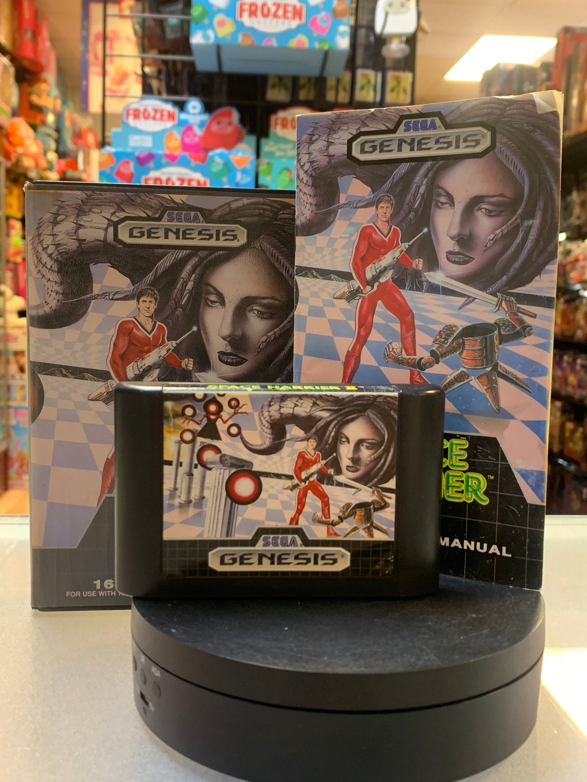 Space Harrier II (SEGA Genesis, Video Game) Complete product image 1, provided for visual reference and product detail review
