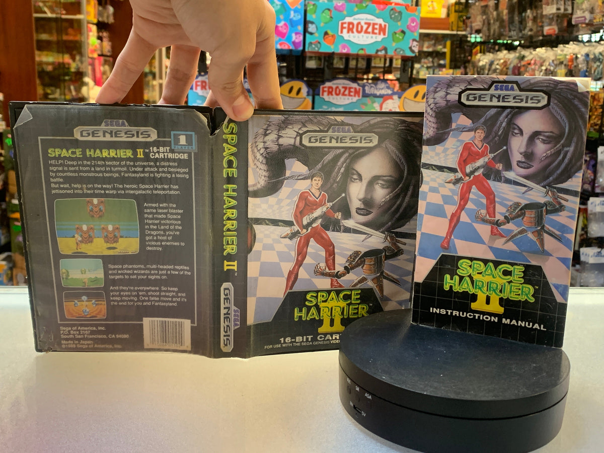 Space Harrier II (SEGA Genesis, Video Game) Complete product image 6, provided for visual reference and product detail review