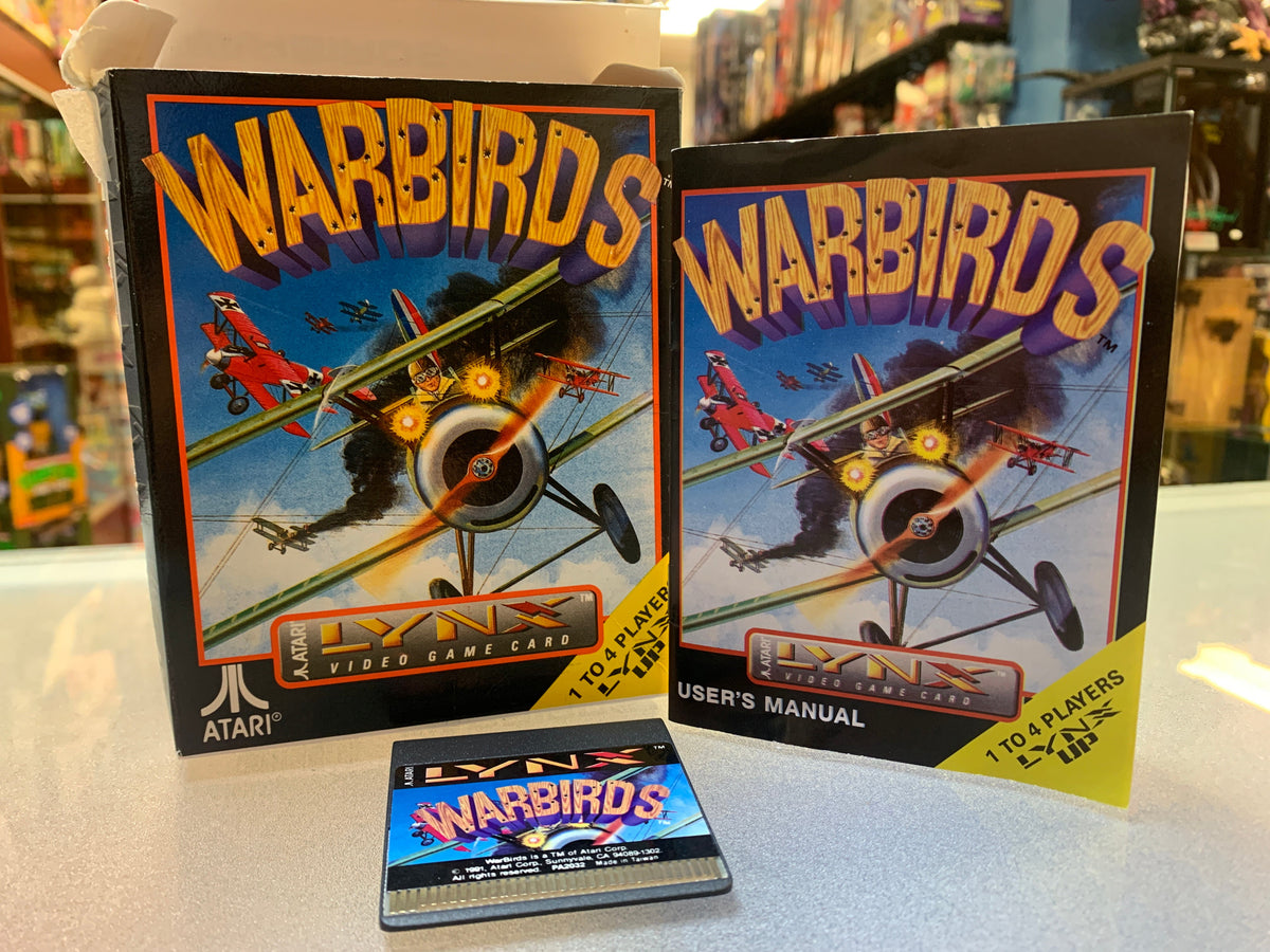 WarBirds (Atari LYNX, Video Game) Tested Working product image 1, provided for visual reference and product detail review