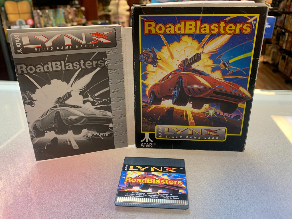RoadBlasters (Atari LYNX, Video Game) COMPLETE product image 1, provided for visual reference and product detail review