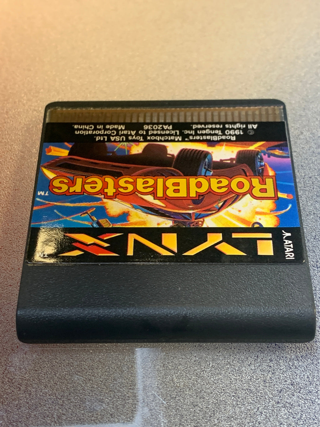 RoadBlasters (Atari LYNX, Video Game) COMPLETE product image 3, provided for visual reference and product detail review
