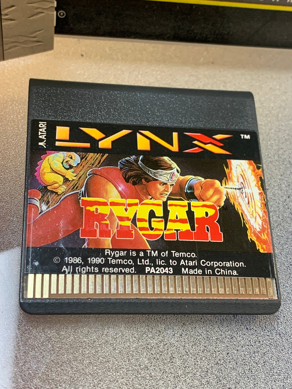 Rygar (Atari LYNX, Video Game) COMPLETE product image 2, provided for visual reference and product detail review