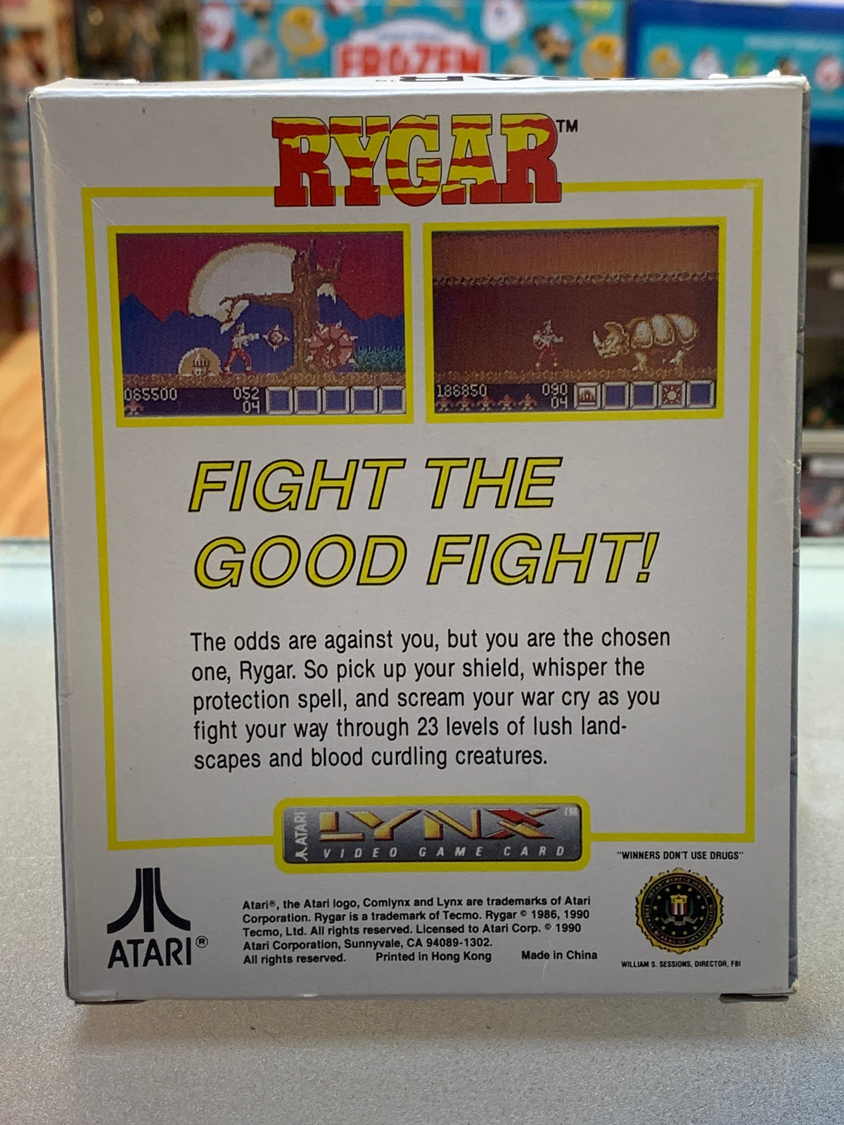 Rygar (Atari LYNX, Video Game) COMPLETE product image 6, provided for visual reference and product detail review