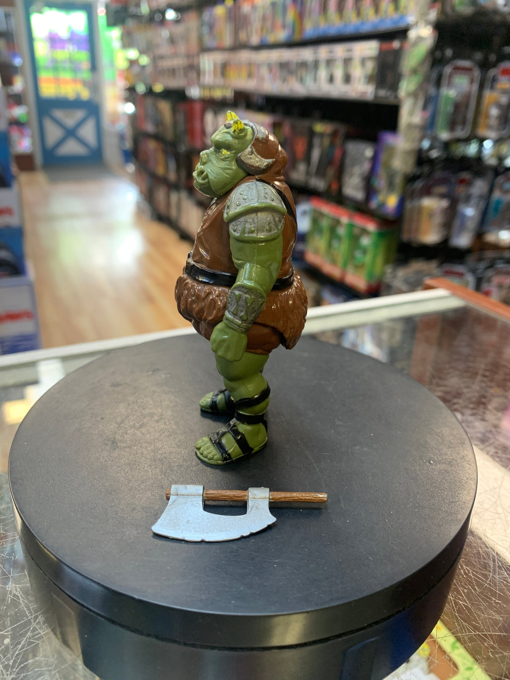 Gamorrean Guard 7188 (Star Wars Vintage, Kenner) COMPLETE product image 4, provided for visual reference and product detail