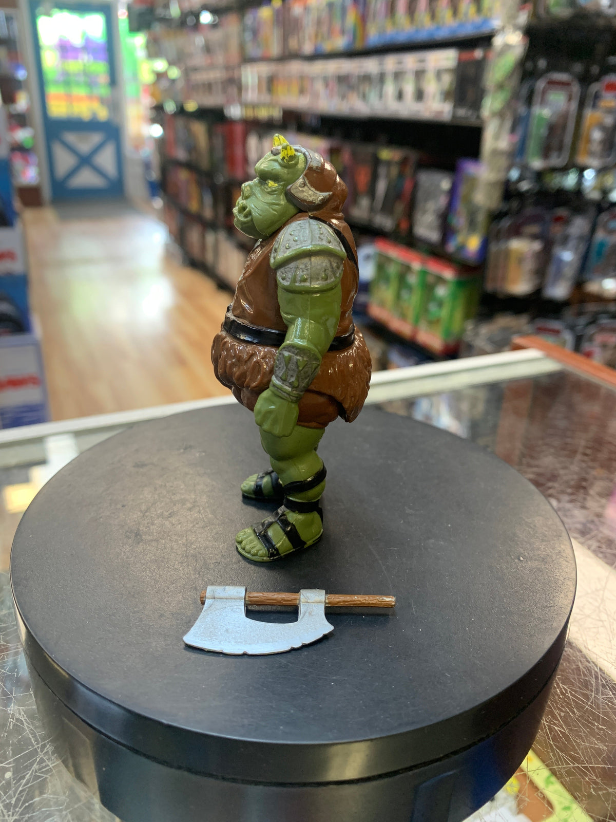 Gamorrean Guard 7188 (Star Wars Vintage, Kenner) COMPLETE product image 4, provided for visual reference and product detail