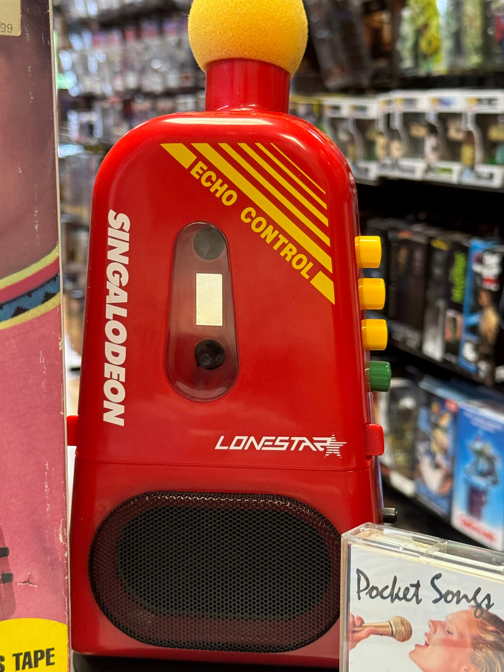 Singalodeon Portable Karaoke (Vintage Lonestar) product image 2, provided for visual reference and product detail review