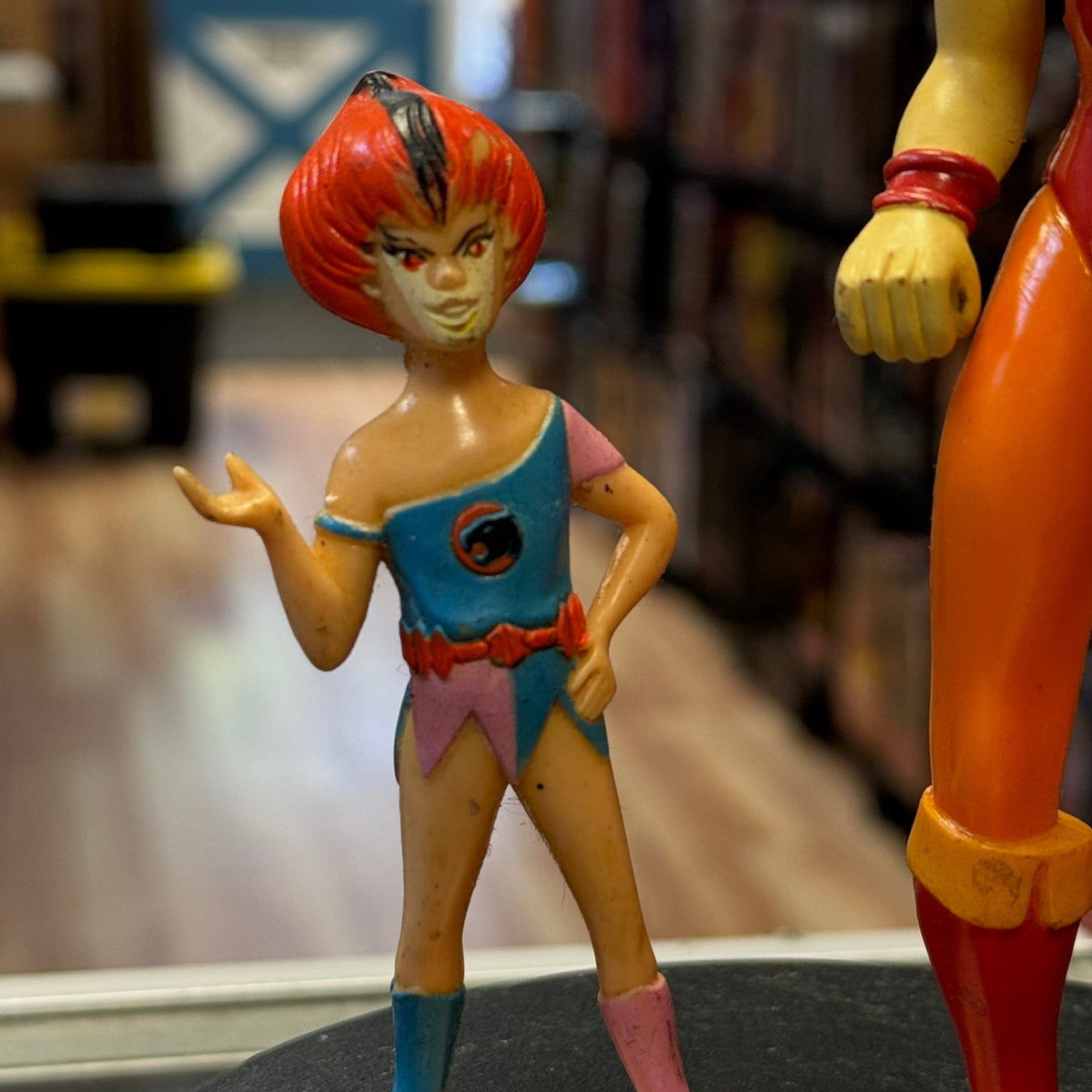 Cheetara & WilyKit 6128 (Vintage Thundercats, LJN) product image 2, provided for visual reference and product detail review