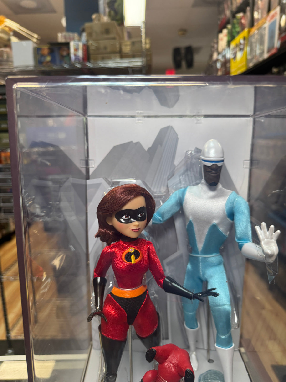 Elastigirl, Jack-Jack, Frozone Doll Set (Disney Designer Series, Incredibles 2) SEALED product image 2, provided for visual
