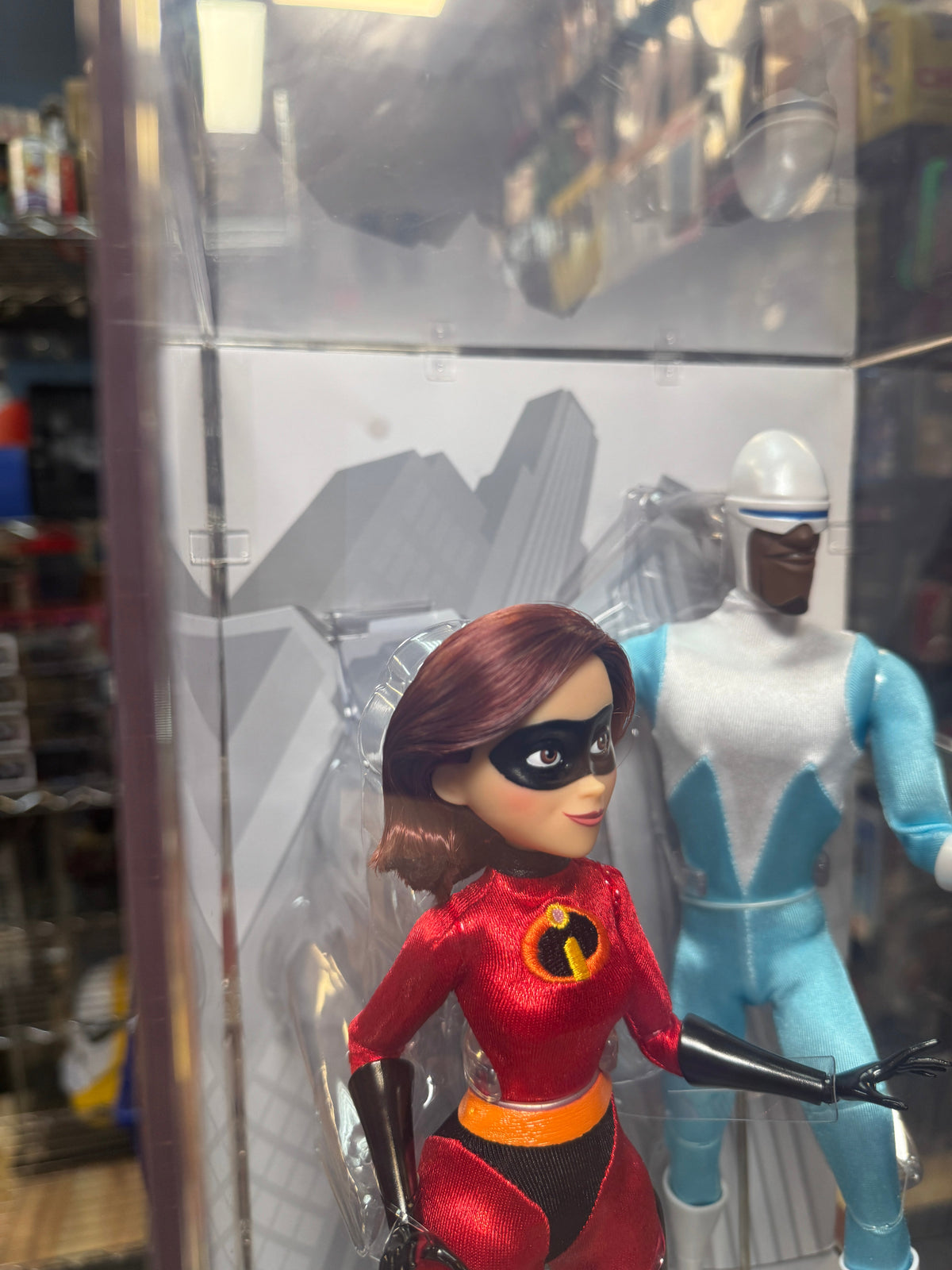 Elastigirl, Jack-Jack, Frozone Doll Set (Disney Designer Series, Incredibles 2) SEALED product image 11, provided for visual