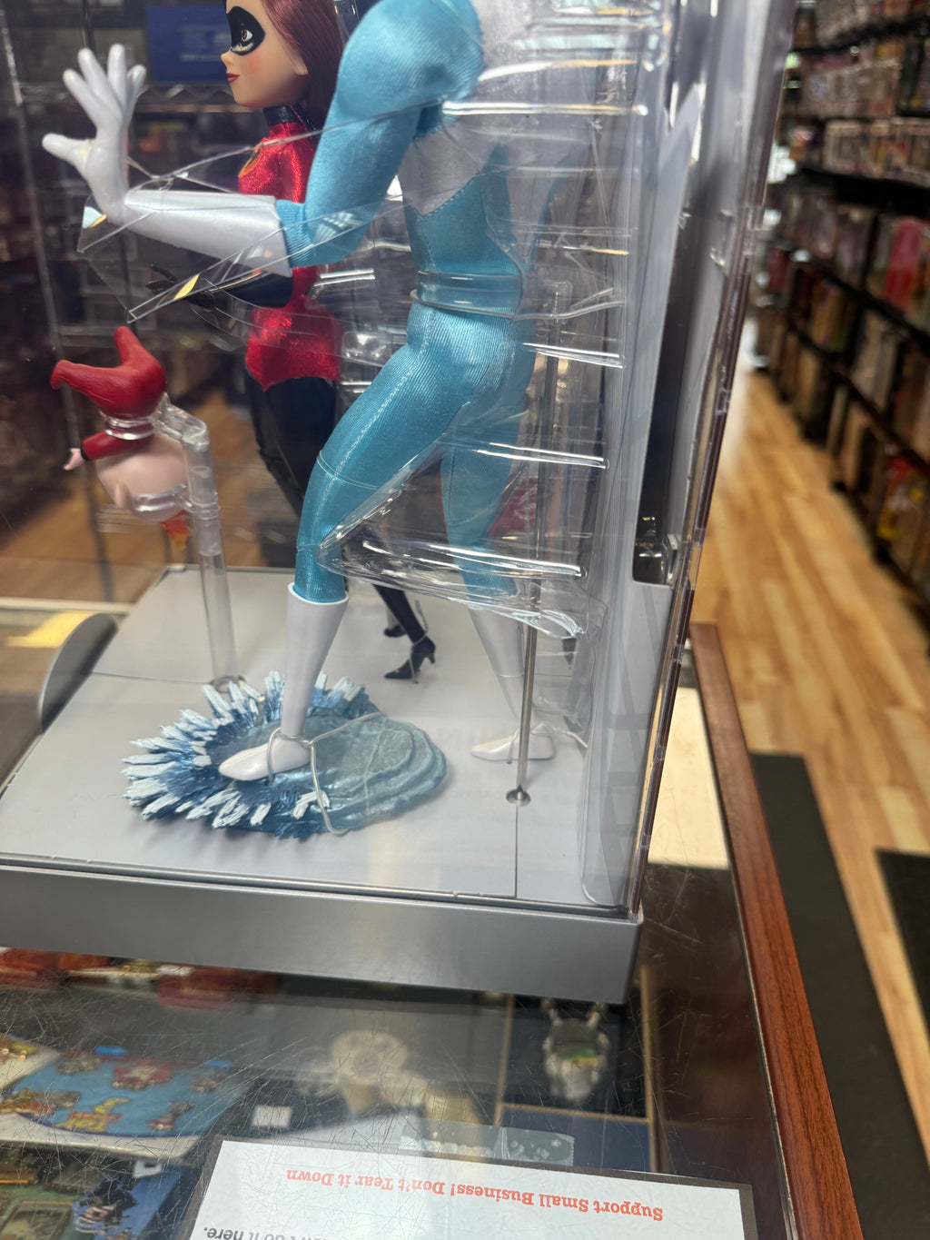 Elastigirl, Jack-Jack, Frozone Doll Set (Disney Designer Series, Incredibles 2) SEALED product image 6, provided for visual