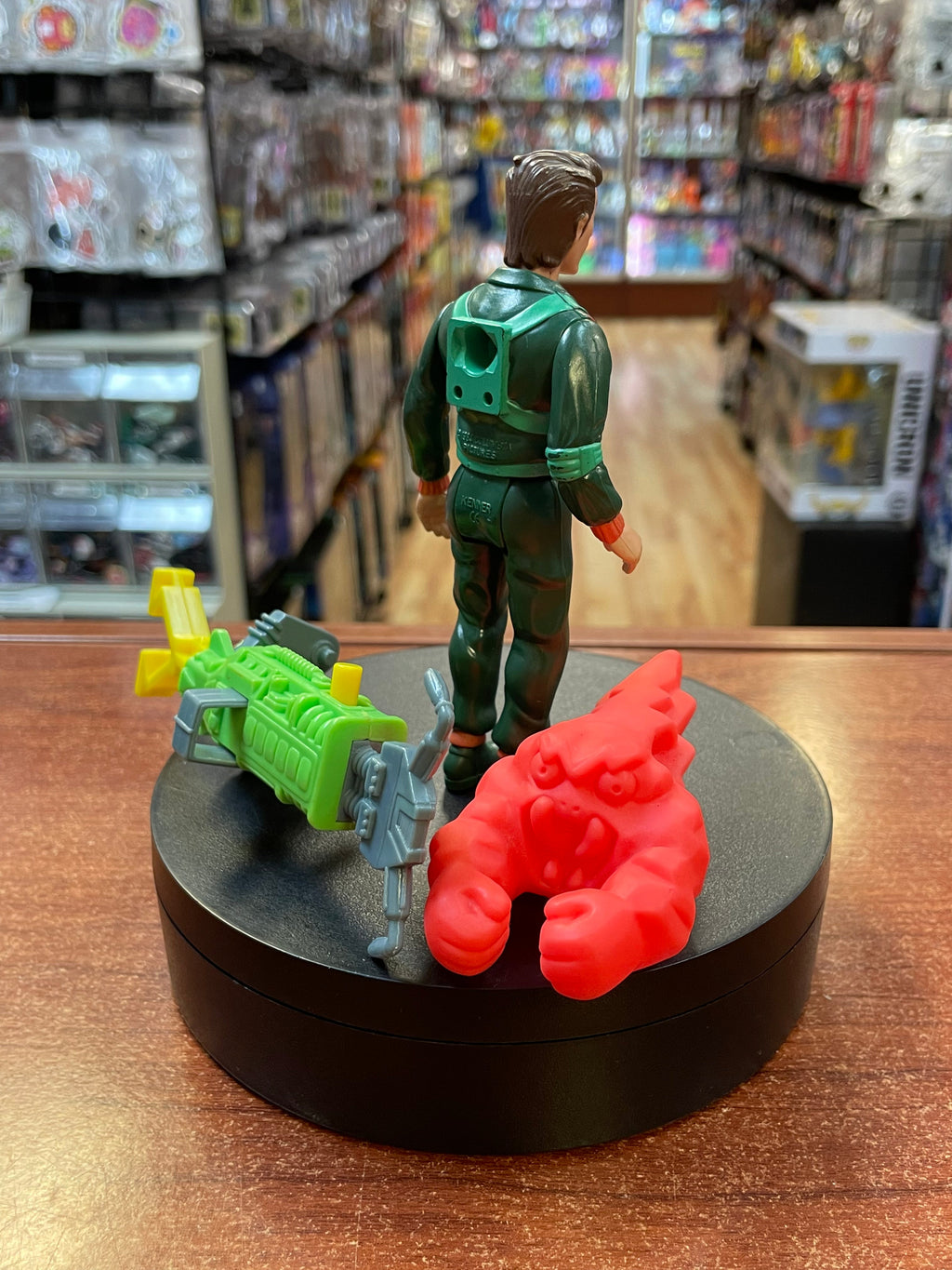 Power Pack Peter Venkman (Vintage Ghostbusters, Kenner) COMPLETE product image 2, provided for visual reference and product