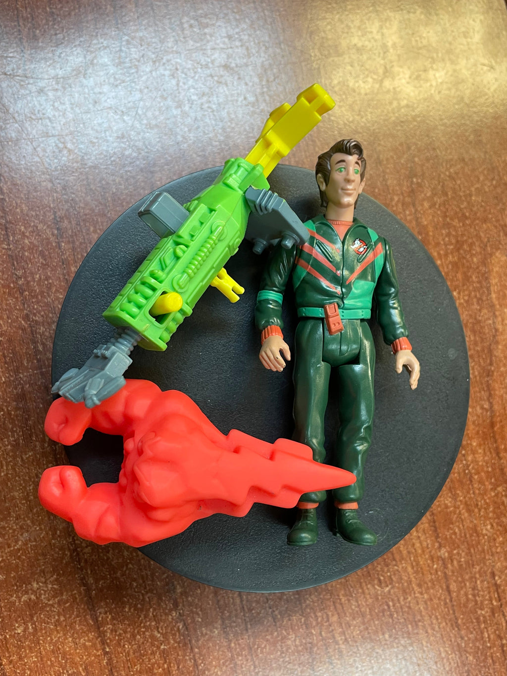 Power Pack Peter Venkman (Vintage Ghostbusters, Kenner) COMPLETE product image 3, provided for visual reference and product