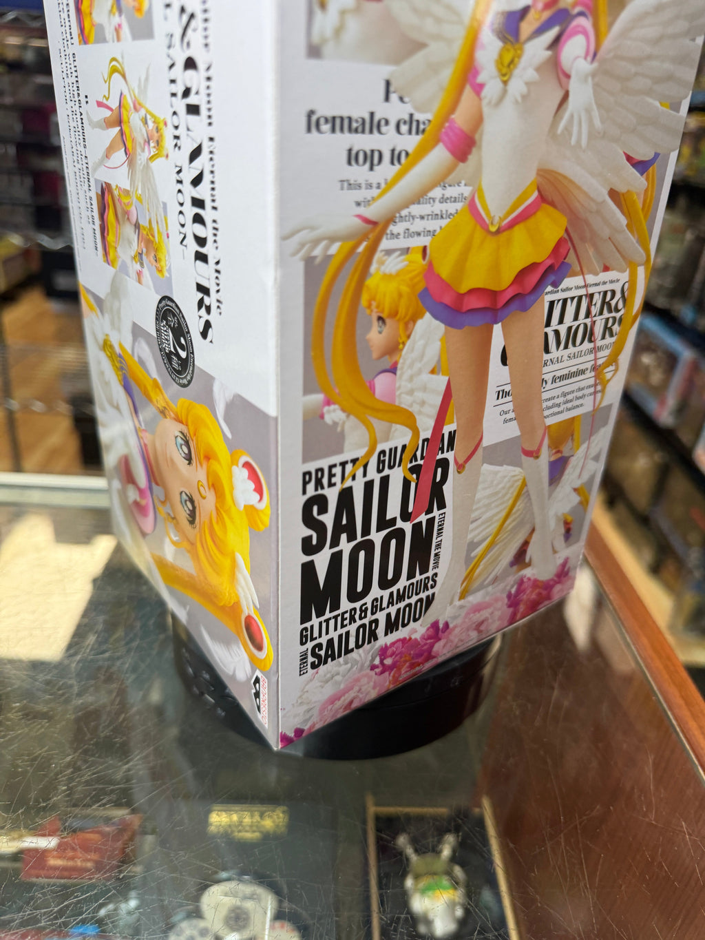 Eternal Sailor Moon Glitters & Glamours (Sailor Moon, Ban Presto) SEALED product image 4, provided for visual reference and