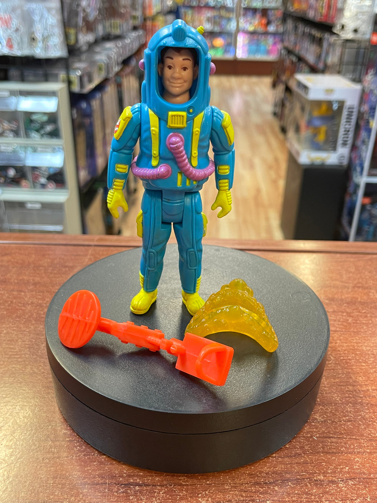 Fright Features Ray Stantz (Vintage Ghostbusters, Kenner) COMPLETE product image 1, provided for visual reference and