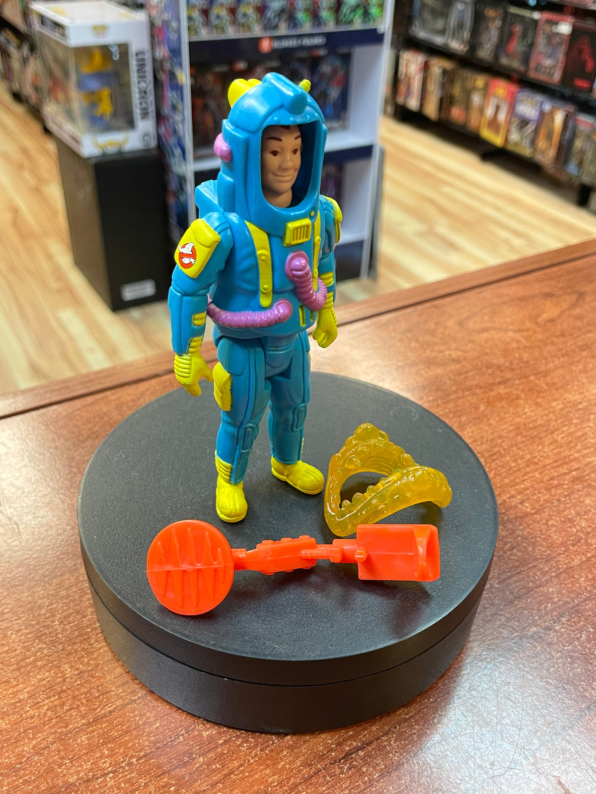 Fright Features Ray Stantz (Vintage Ghostbusters, Kenner) COMPLETE product image 5, provided for visual reference and