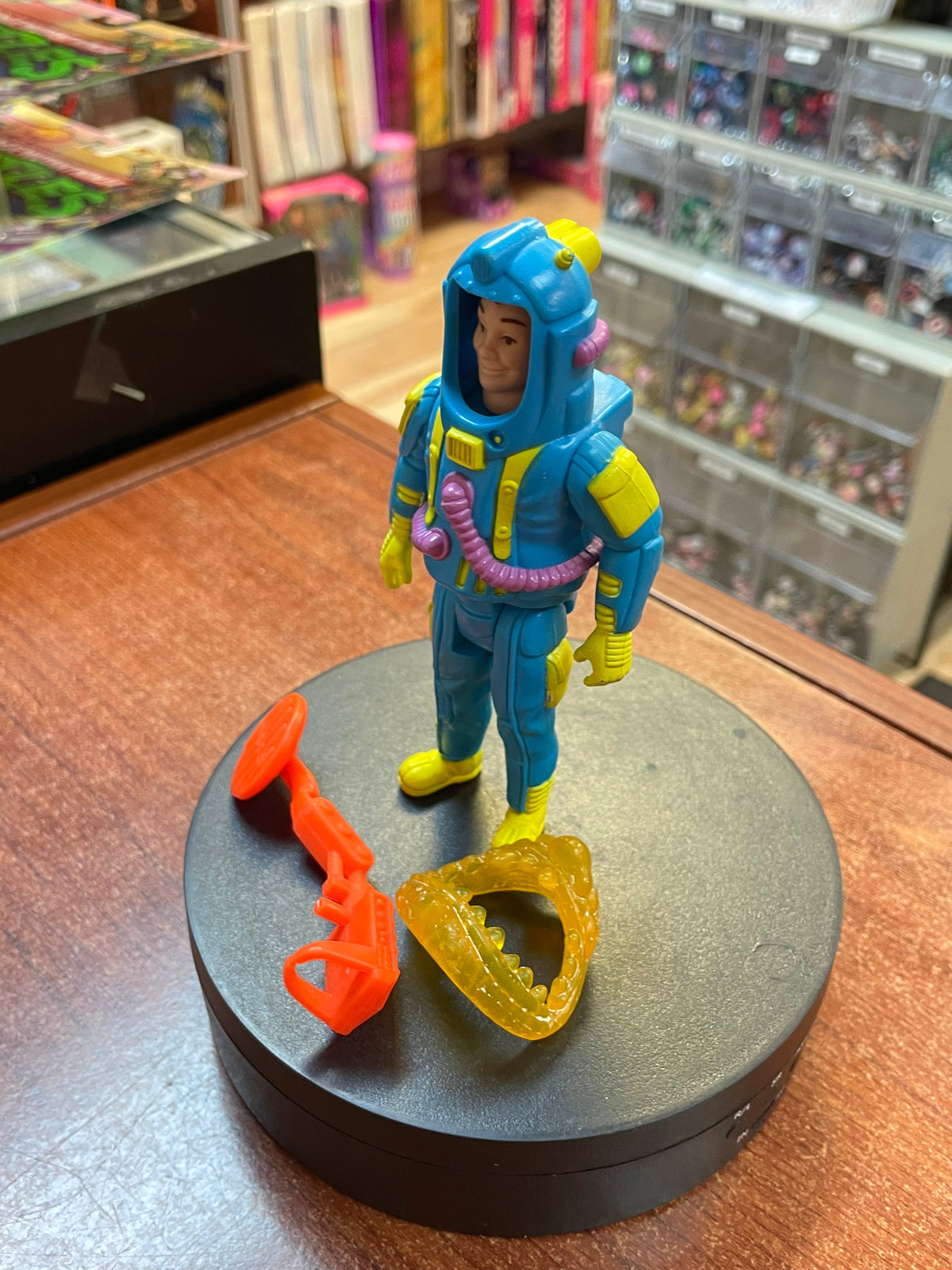 Fright Features Ray Stantz (Vintage Ghostbusters, Kenner) COMPLETE product image 3, provided for visual reference and