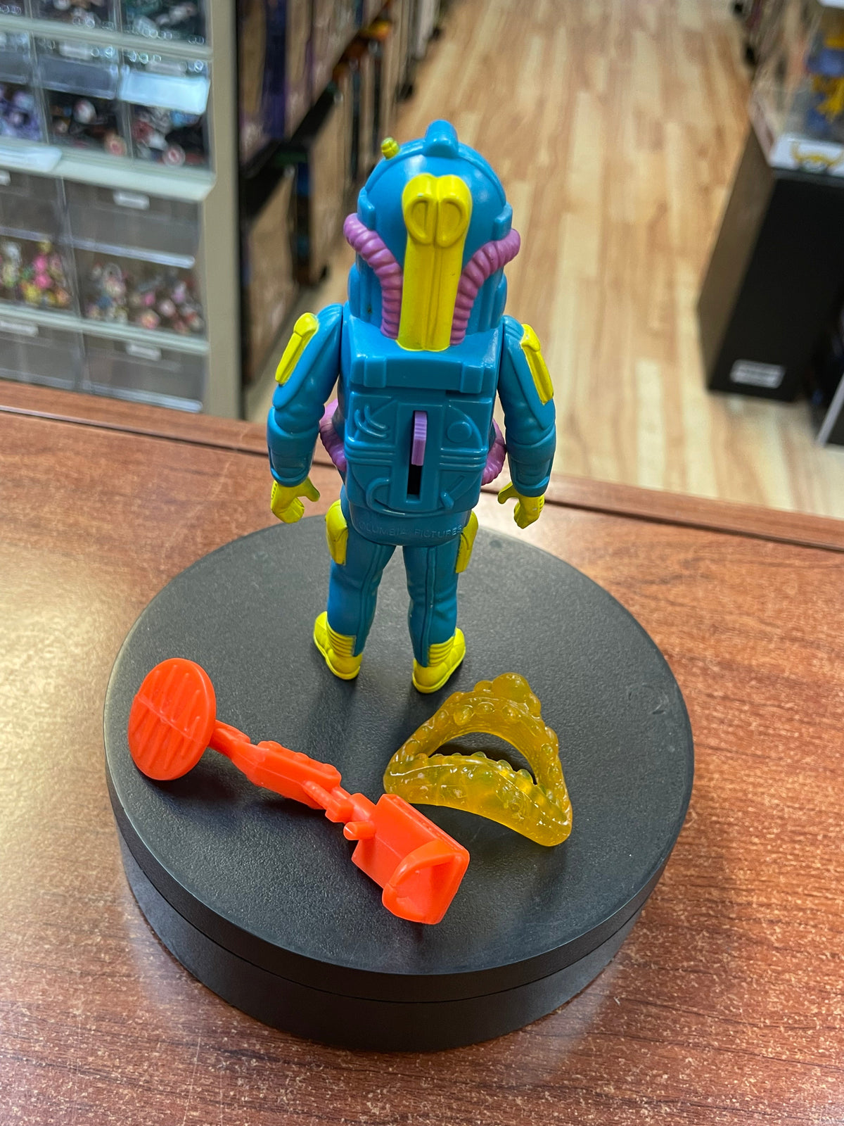 Fright Features Ray Stantz (Vintage Ghostbusters, Kenner) COMPLETE product image 2, provided for visual reference and
