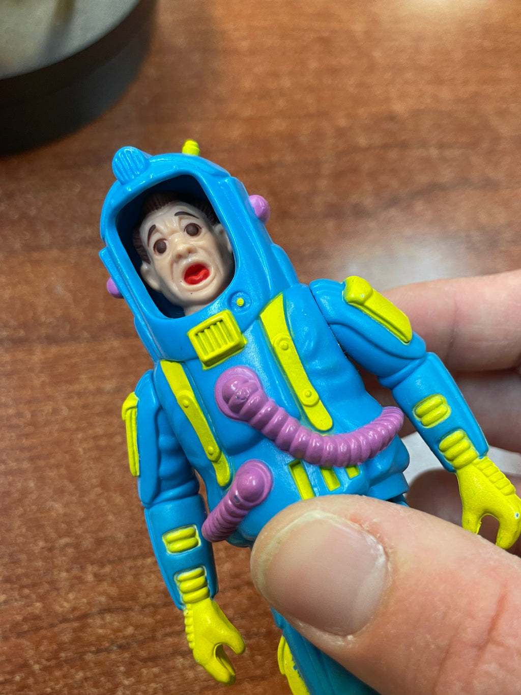 Fright Features Ray Stantz (Vintage Ghostbusters, Kenner) COMPLETE product image 6, provided for visual reference and