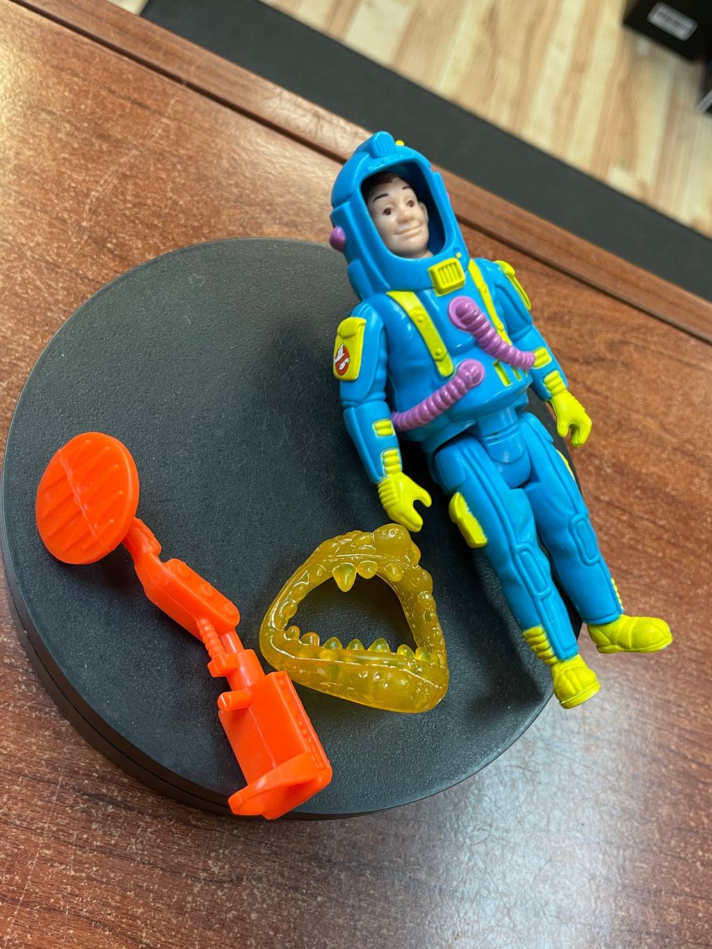 Fright Features Ray Stantz (Vintage Ghostbusters, Kenner) COMPLETE product image 4, provided for visual reference and