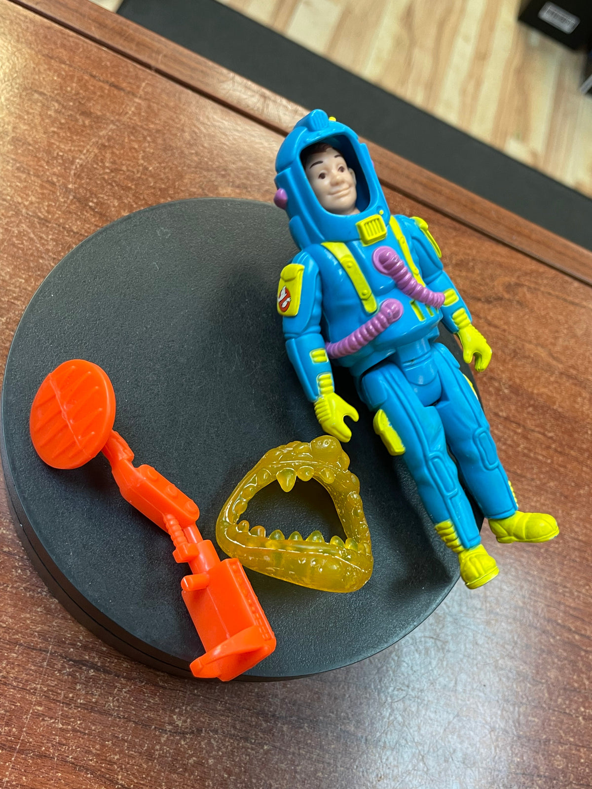 Fright Features Ray Stantz (Vintage Ghostbusters, Kenner) COMPLETE product image 4, provided for visual reference and