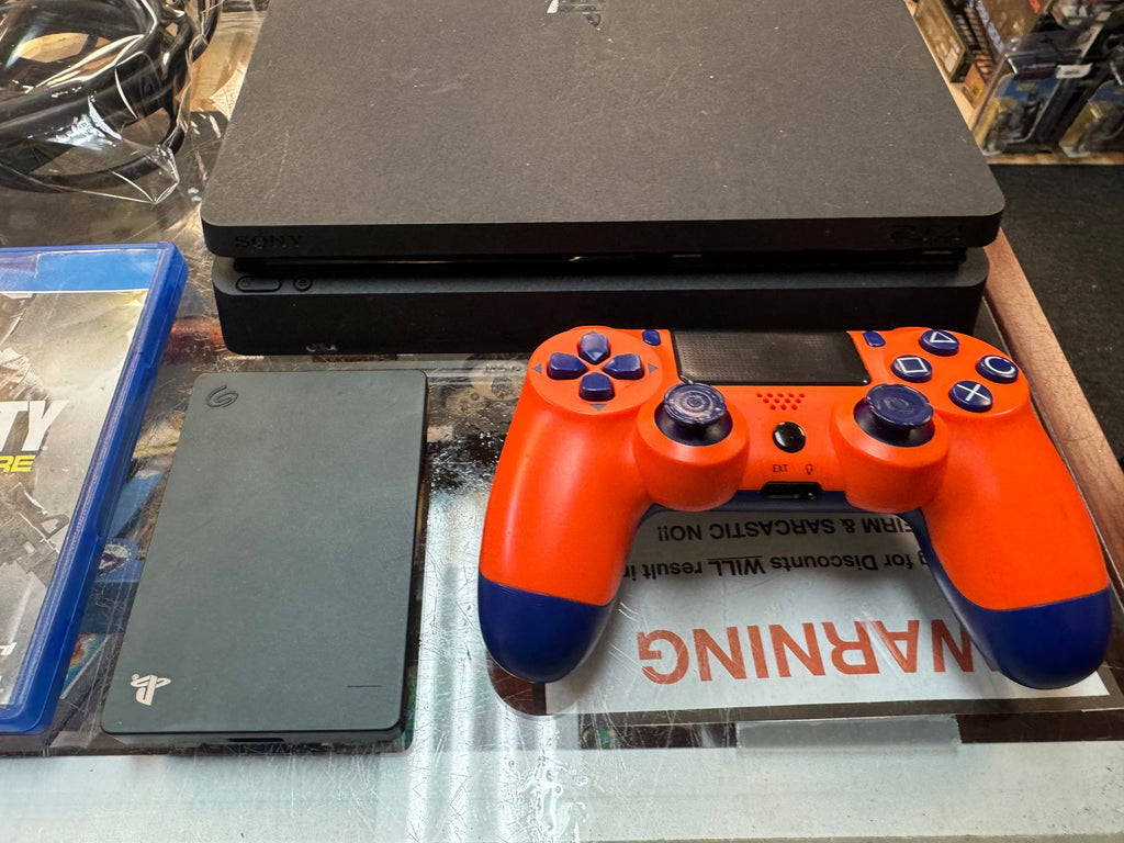 PS4 with Controller & Call of Duty (Sony Playstation, Video Games) **TESTED** product image 2, provided for visual reference
