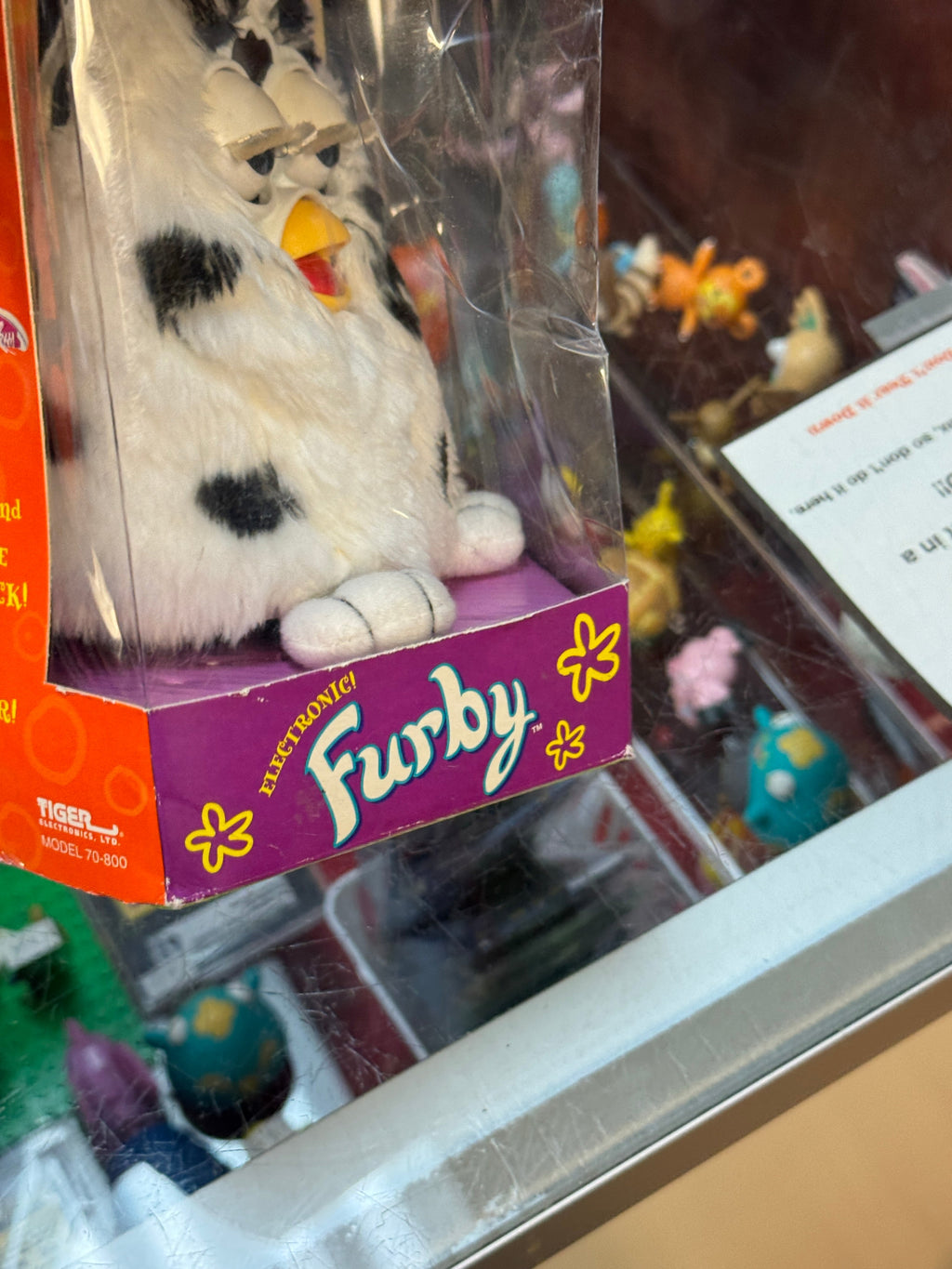 Spotted Dalmation Furby BB (Vintage Furby, Tiger Electronics) New product image 8, provided for visual reference and product