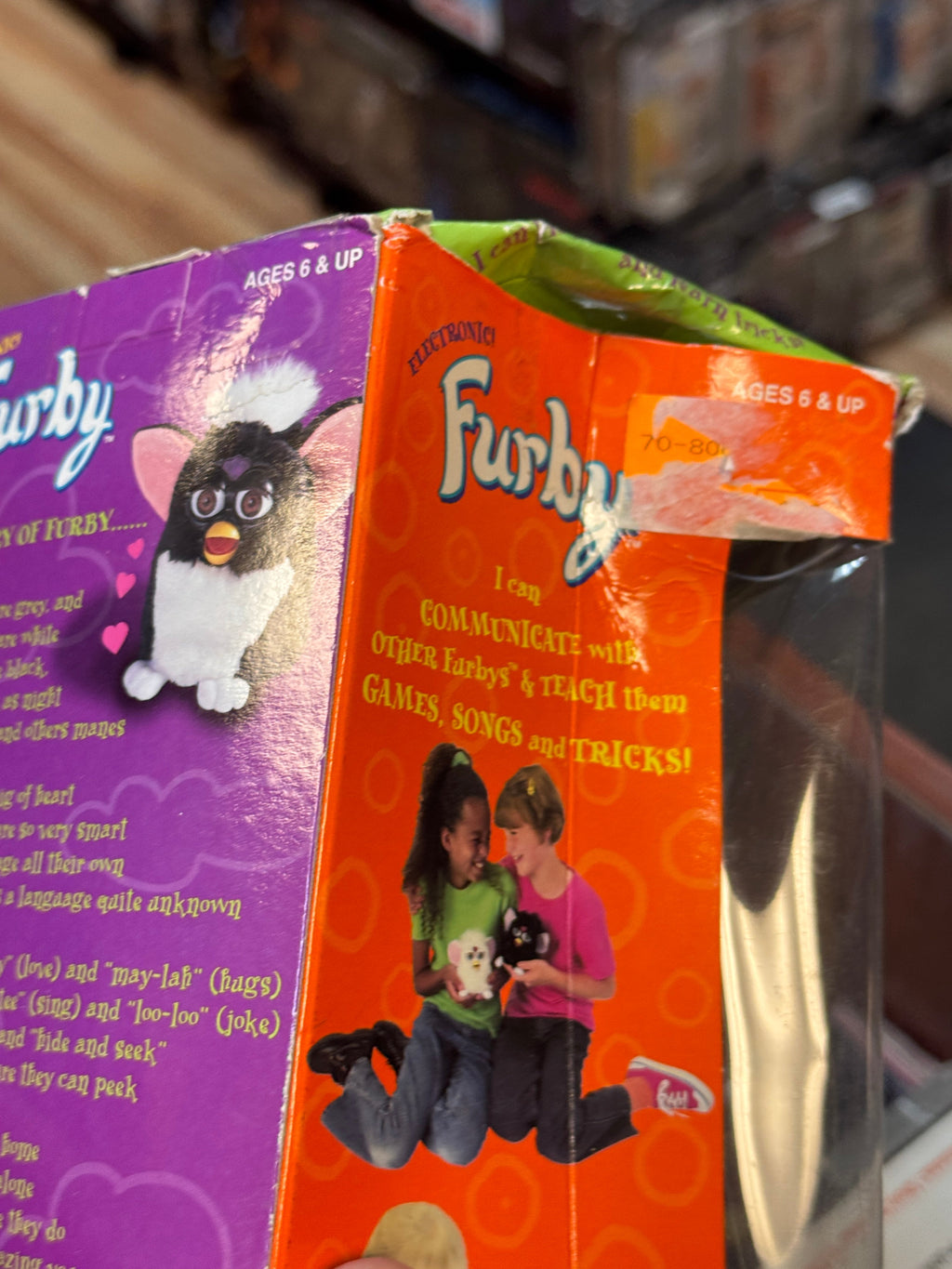 Spotted Dalmation Furby BB (Vintage Furby, Tiger Electronics) New product image 6, provided for visual reference and product
