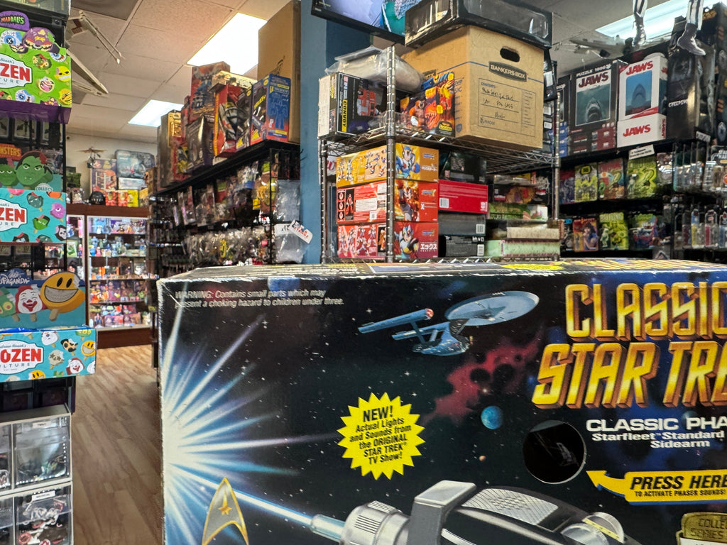 Classic Phaser (Vintage Star Trek, Playmates) NEW OPEN BOX product image 12, provided for visual reference and product