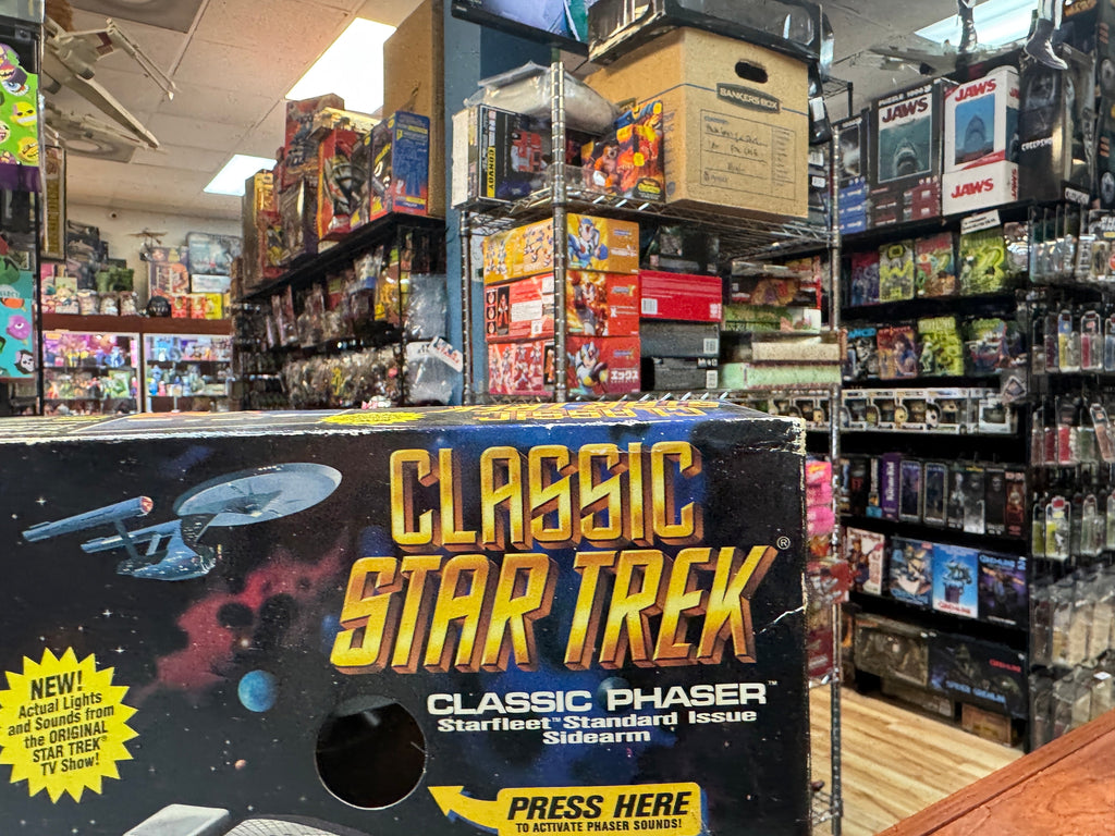 Classic Phaser (Vintage Star Trek, Playmates) NEW OPEN BOX product image 11, provided for visual reference and product