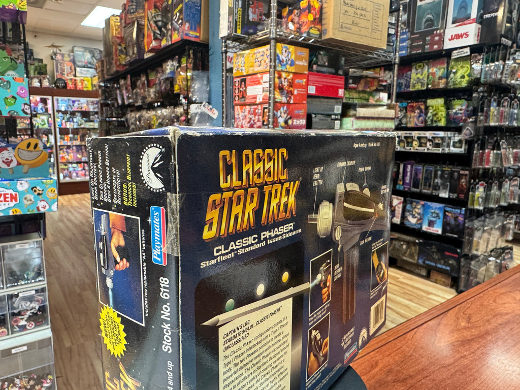 Classic Phaser (Vintage Star Trek, Playmates) NEW OPEN BOX product image 8, provided for visual reference and product detail