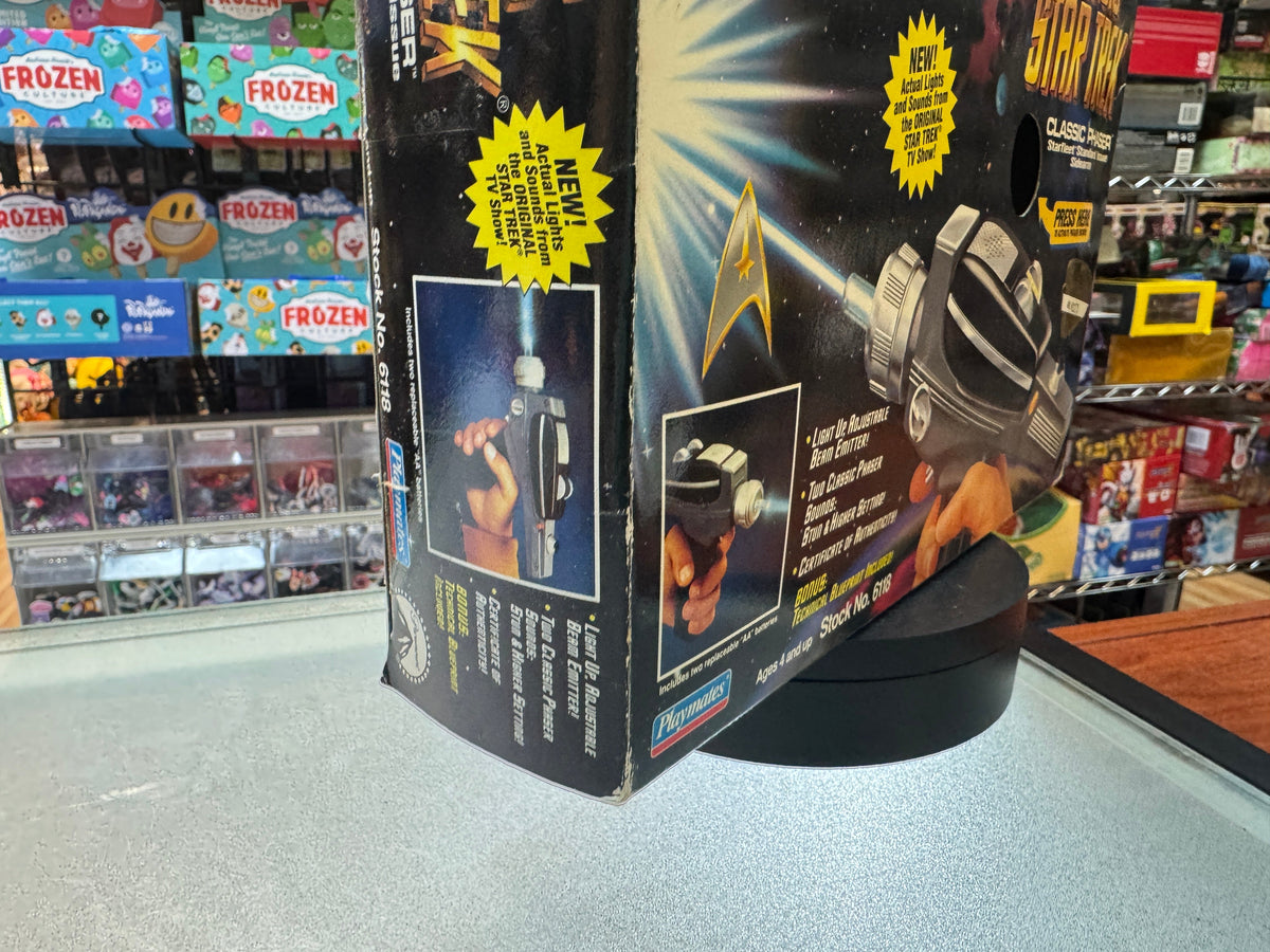 Classic Phaser (Vintage Star Trek, Playmates) NEW OPEN BOX product image 3, provided for visual reference and product detail