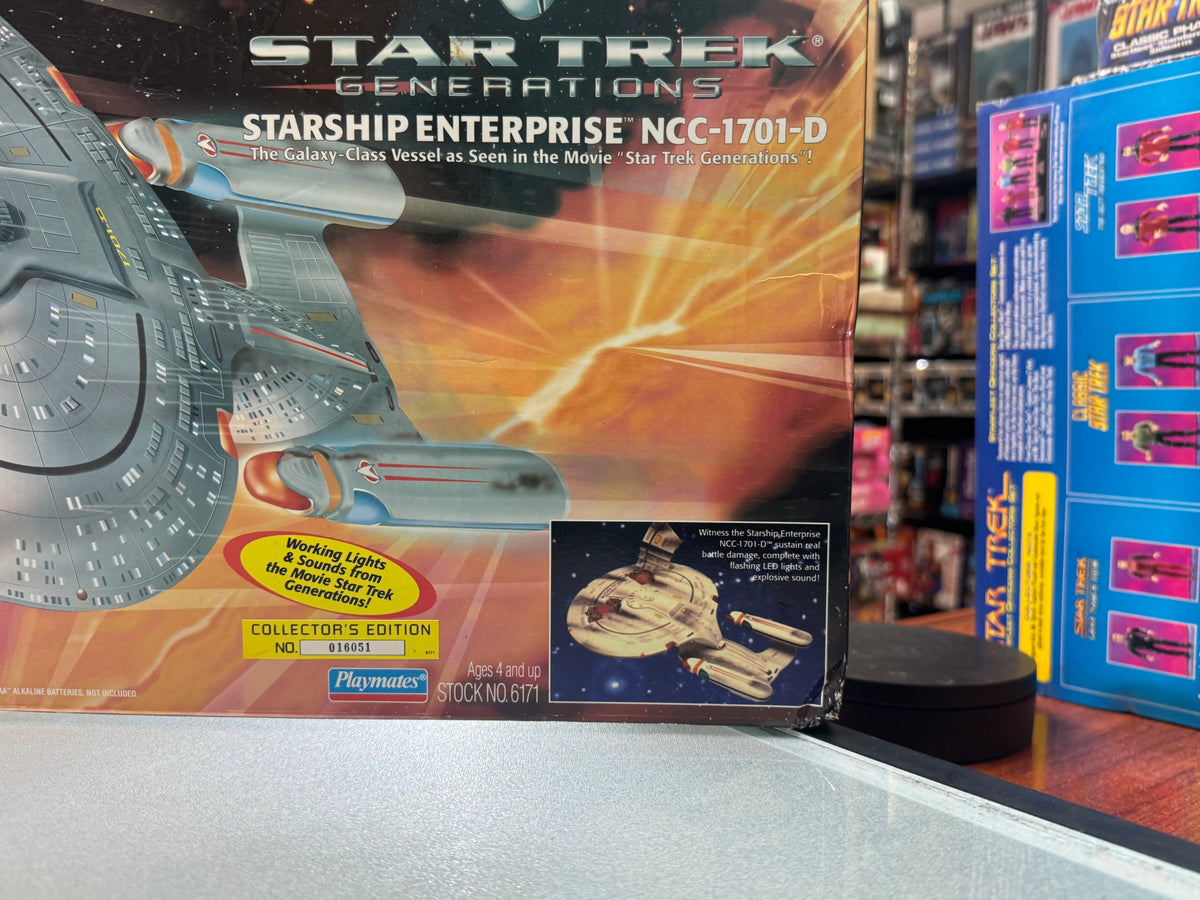 Starship Enterprise NCC-1701 (Vintage Star Trek, Playmates) SEALED product image 7, provided for visual reference and