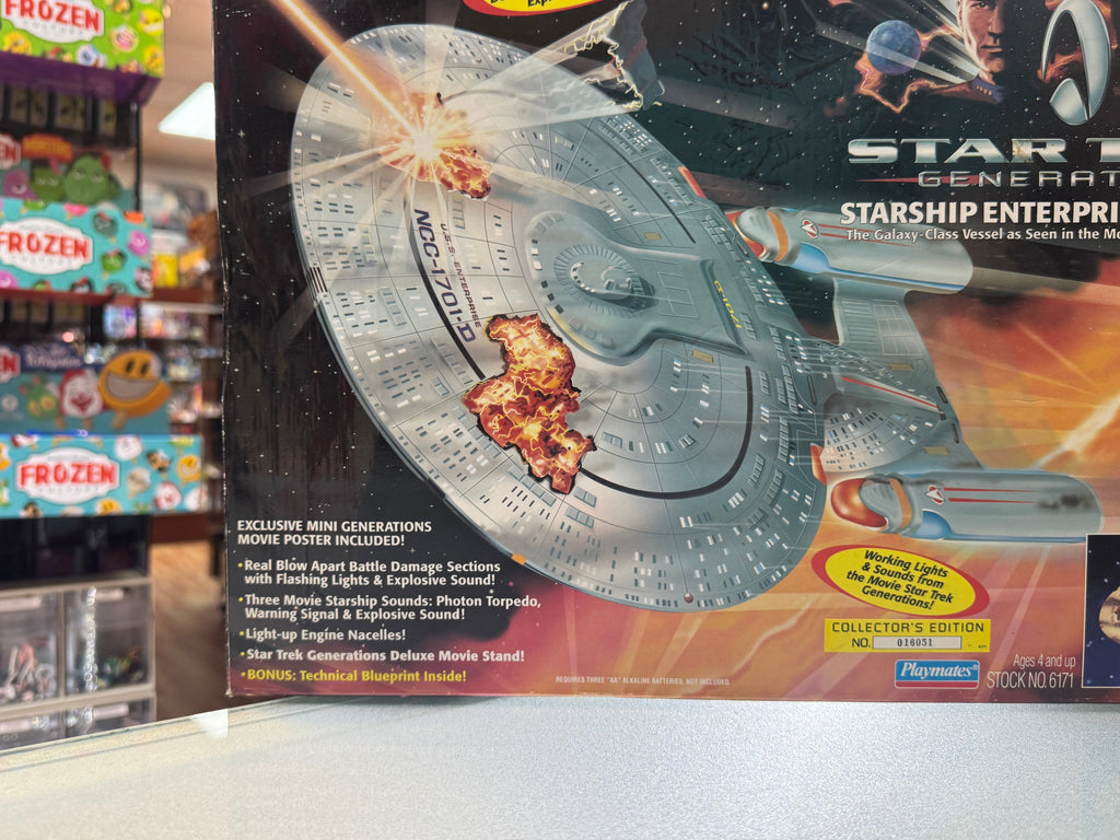 Starship Enterprise NCC-1701 (Vintage Star Trek, Playmates) SEALED product image 6, provided for visual reference and
