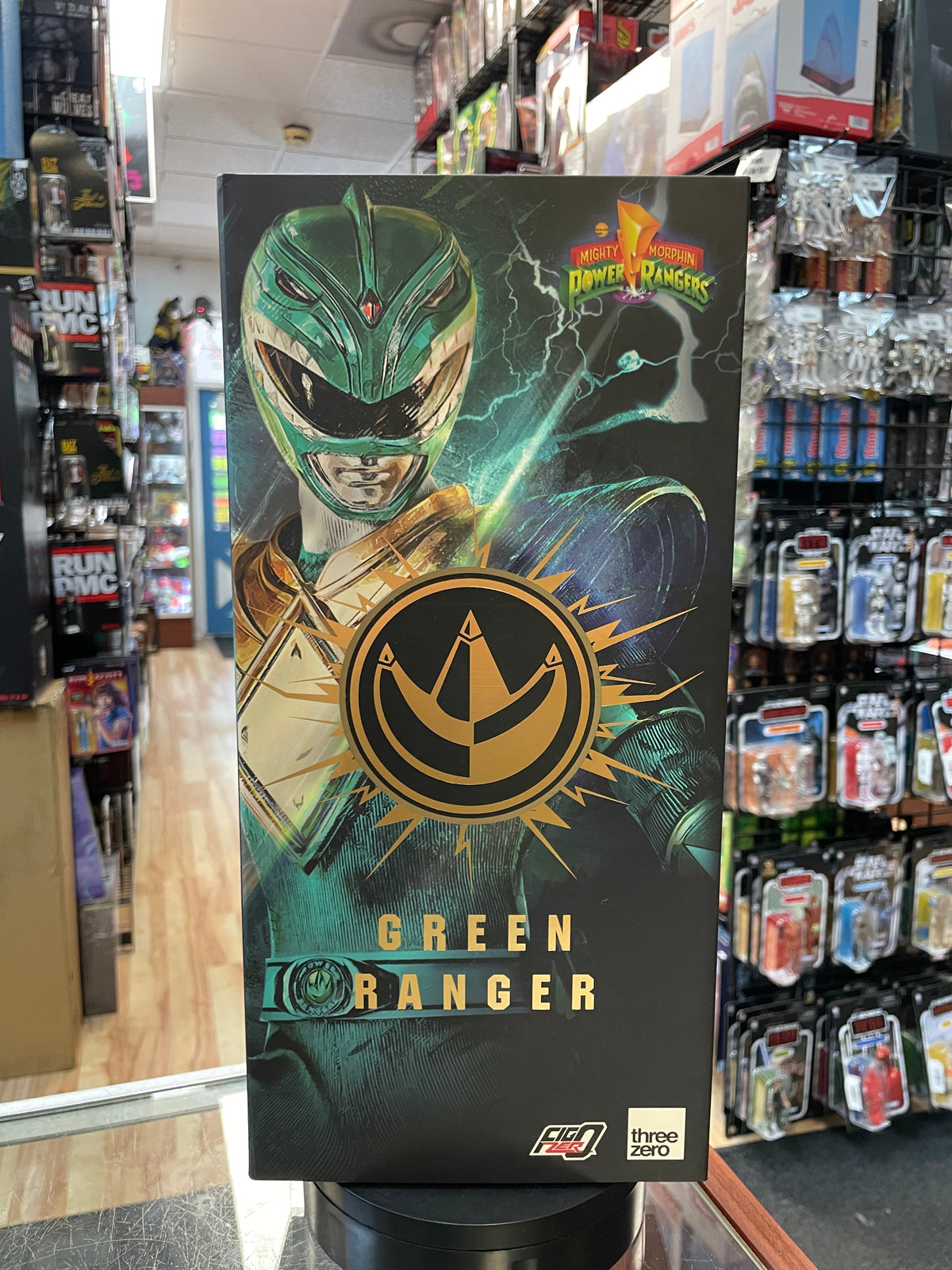 Green Ranger 1/6 Scale (Threezero, MMPR Power Rangers) COMPLETE product image 4, provided for visual reference and product