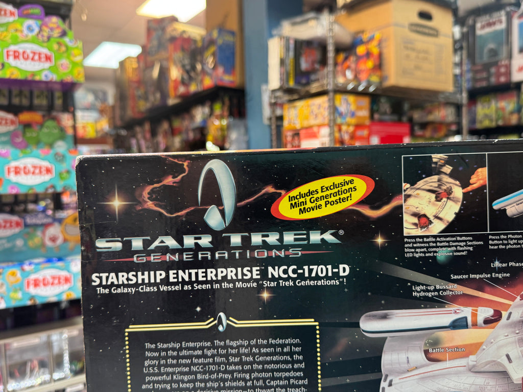 Starship Enterprise NCC-1701 (Vintage Star Trek, Playmates) SEALED product image 4, provided for visual reference and