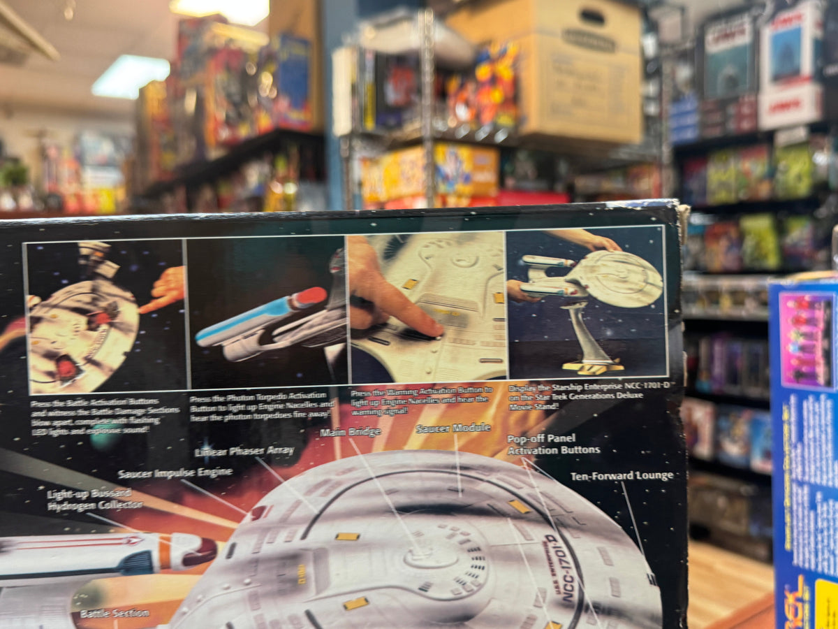 Starship Enterprise NCC-1701 (Vintage Star Trek, Playmates) SEALED product image 3, provided for visual reference and