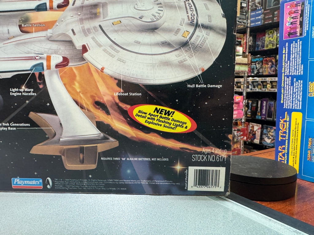 Starship Enterprise NCC-1701 (Vintage Star Trek, Playmates) SEALED product image 2, provided for visual reference and