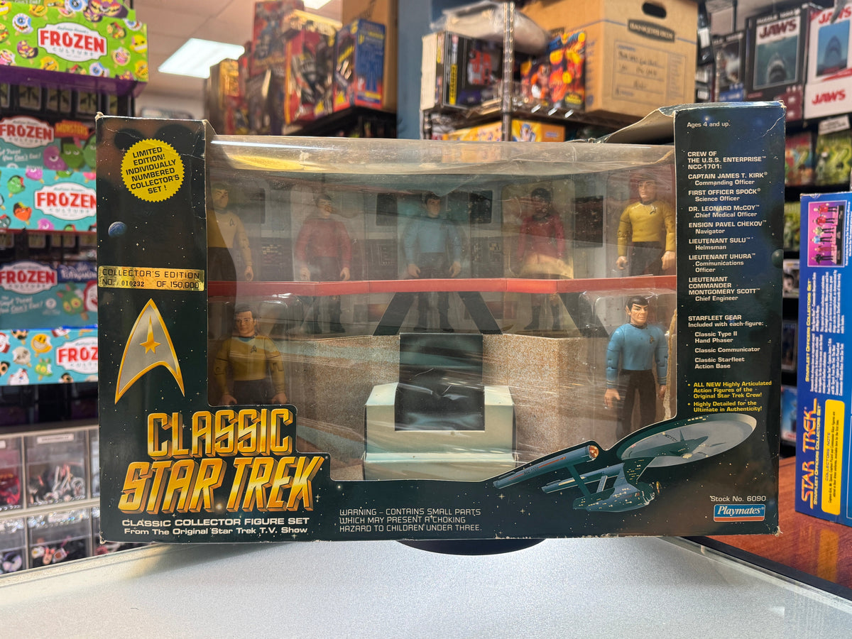 Classic Bridge Collectors Set (Vintage Star Trek, Playmates) NEW product image 1, provided for visual reference and product